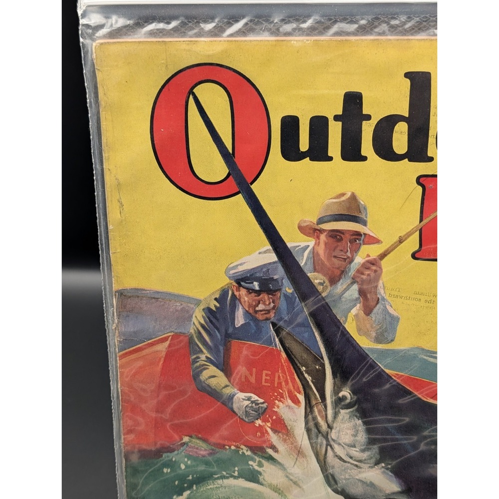 Vintage Outdoor Life Magazine January 1936 Fishing Hunting‎ Swordfish Cover - Picture 5 of 8